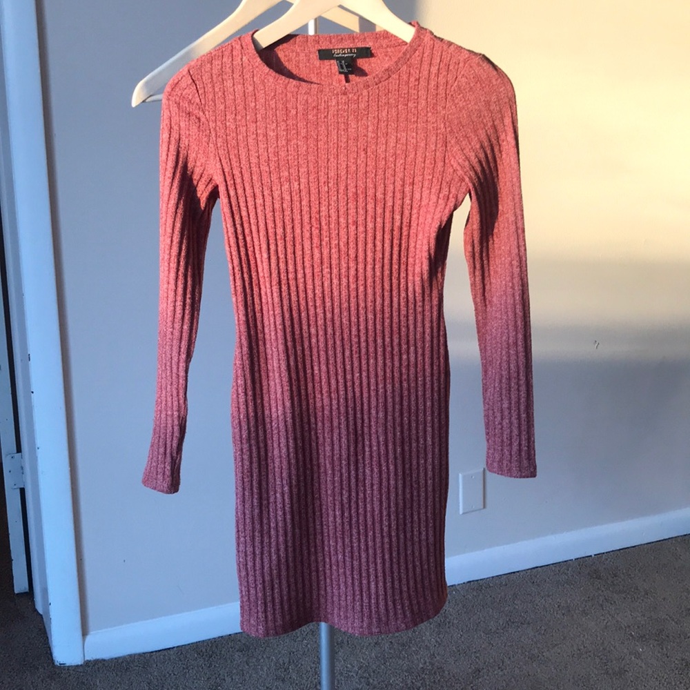 Forever 21 long sleeve stretchy dress